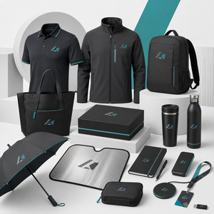 Colección de Regalos Ejecutivos para Negocios: Paraguas, Mochila, Vaso Térmico, Cuaderno, Ropa Polo y Artículos Promocionales para Ferias Comerciales - Product Image 1