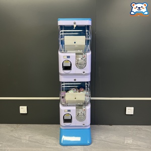 Máquina expendedora de cápsulas metálicas de color blanco original de Guangdong para juguetes sorpresa con huevo, 1 año de garantía, con función de voz en inglés. - Product Image 4