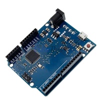 Placa de Desarrollo Leonardo R3 con Microcontrolador Atmega32u4 y Cable USB Compatible
