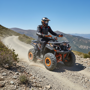 Kart tout-terrain à essence 4x4 180CC 4 temps pour adultes, 55 km/h, <span class=keywords><strong>1000W</strong></span>, transmission par chaîne, buggy <span class=keywords><strong>quad</strong></span> - Product Image 1