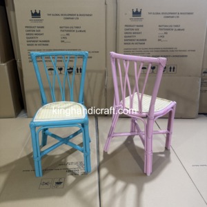 Chaise Enfant Artisanale en Rotin pour Événements et Location de Fêtes, Sièges Enfants Personnalisés en Osier, Fournisseur de Mobilier de Mariage Bohème en Gros - Product Image 3