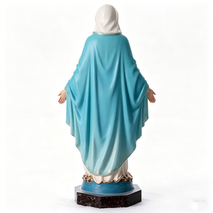 Statue de Notre-Dame de Grâce Vierge <span class=keywords><strong>Marie</strong></span> - Figurine Religieuse en Résine pour Autel Domestique et Décoration Spirituelle - Product Image 3