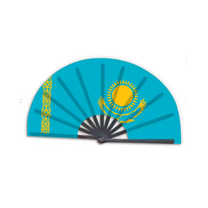 伊朗国旗13英寸定制手风扇大响拍板折叠风扇大锐舞风扇手持风扇嘉年华风扇 - Product Image 5