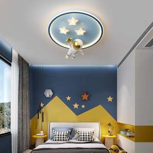 2023 Новый мультяшный Космос астронавт, современный потолочный светильник, комната, спальня, детская комната, светодиодные лампы для детей - Product Image 2