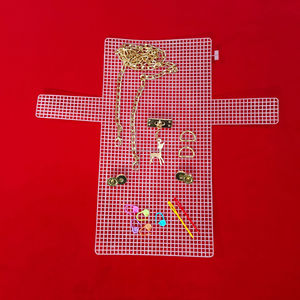 Set de Monedero y Bolso Bandolera de Malla Plástica con Forma de Ciervo, <span class=keywords><strong>Kit</strong></span> de Suministros de Costura Hecho a Mano - Product Image 2