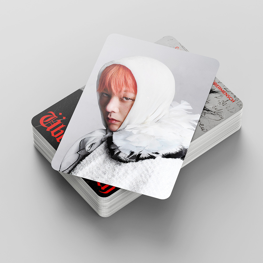 55Pcs/Set KPOP BIGBANG G-Dragon LOMO Card Ubermensch Album