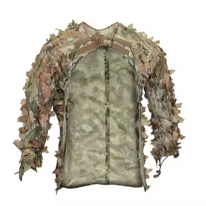 Cina Xinxing di alta qualità 3D foglia di acero foresta mimetica Ghillie vestito per la caccia all'aperto - Product Image 6
