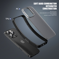 Coque de Téléphone Mobile Protectrice Anti-Choc Claire Ultra Hybride Personnalisée pour iPhone 12 Pro Max 11 15 16