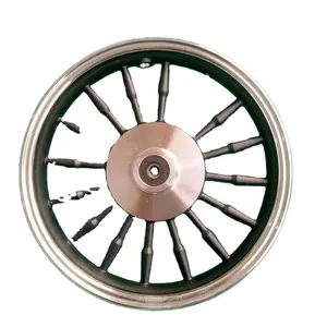 Cubo elétrico da roda do freio 14*2.5 do pneu da liga de alumínio para disco de freio da motocicleta, acessórios do pneu da roda