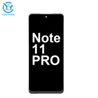 Écran LCD de téléphone portable en vente chaude pour Infinix Note 11 Pro, remplacement d'écran LCD