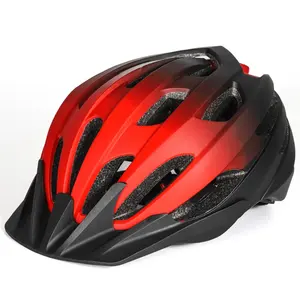 VICTGOAL neues Image Sicherheits-Rad-Helm mit Led-Rücklichtfunktion abnehmbares Stadtvisier Herren Damen Radhelm