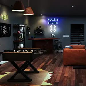 Luz de neón LED personalizada de fábrica, función impermeable, letrero de neón IP65 LED para interior/exterior, tienda de negocios, publicidad, decoración de pared