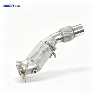 Kit de Downpipe en Acier Inoxydable 304 pour BMW 320i 330i F30 G20 B48 2.0T à Haut Débit avec Bouclier Thermique - Product Image 2