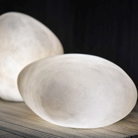 Lampe de table LED moderne en laiton de luxe prix d'usine lampes de table GALET L en albâtre pour bureau d'hôtel et salle de lecture alimentation CC