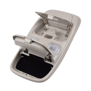 Boîte de rangement pour éclairage de toit Dodge Ram 1500, gris, 1998-2002, accessoire intérieur LED pour tableau de bord - Product Image 5