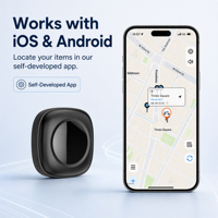   Traceur pour sacs, clés, véhicules et logistique avec contrôle via application iOS et Android, logiciel personnalisé et modèle exclusif