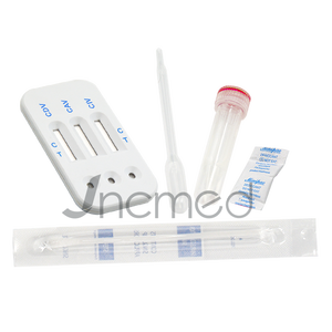 CDV CAV CIV 개 바이러스 신속 검출 키트 개 디스템퍼, 개 아데노바이러스, 개 인플루엔자 단일 검사 키트 - Product Image 4