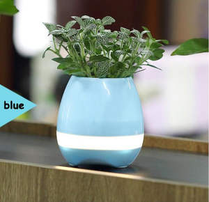 Nuovissima musica intelligente senza fili BT altoparlante Touch LED 5W potenza di uscita uso domestico Woofer comando vocale supporta il canto - Product Image 4