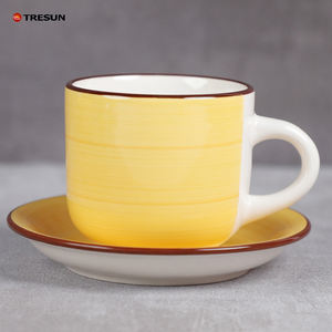 Juego de Vajilla Clásico de Estilo Americano, Ecológico y Sostenible, de Cerámica y Gres Pintado a Mano - Product Image 2