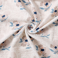 Couverture de poussette multifonctionnelle en coton 100% doux pour la peau du bébé, confortable, respirante, non étouffante, par Happyflute