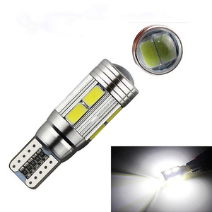 Luces LED para automóviles T10 5730 5630 10SMD, luces de estacionamiento W5W, luces de matrícula, luces de lectura, Canbus. - Product Image 1