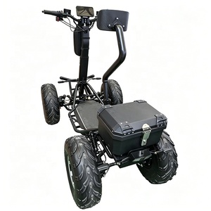 Scooter Plegable Todoterreno de 4 Ruedas para Adultos, Scooter Plegable de 4 Ruedas Diseñado para Conductores Adultos - Product Image 4