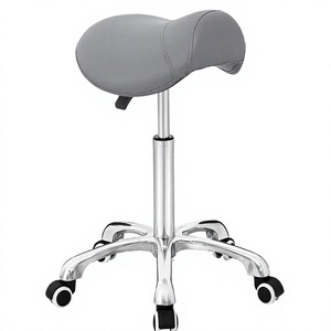 Saddle Stool Barber Shop Hospital Wood Salon Furniture -Traditional Design - Product Image 4
