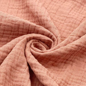 الجملة 180g ملابس خاصة بيجامة قماط التجعيد بطانية الثلاثي 3 ثلاث طبقات كريب الشاش 100% القطن الشاش النسيج للطفل - Product Image 5