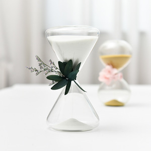 Hot Bán Cổ Điển Trứng Màu Xanh Cát Giờ Thủy Tinh Pha Lê Đồng Hồ Cát 3 Phút 5 Phút Cát Hẹn Giờ Đứng Với Logo Mà Không Có Logo - Product Image 3