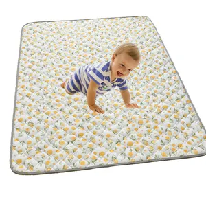 Natucare Kids Foldable Double Side Baby Thick Children Travel Play Mat for Baby