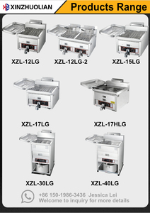 ベストセラー 卓上型 大容量 15L ガス式 シリンダーフライヤー 業務用 ステンレス製 ポテトチップス フライヤー - Product Image 6