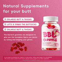 Gummies de Maca OEM les plus vendues pour l'augmentation et le raffermissement des fesses, et Gummies pour l'amélioration et l'augmentation du volume des fesses