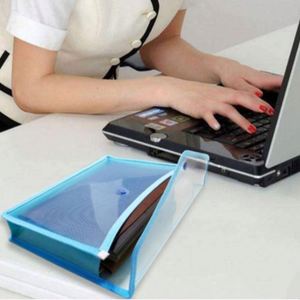 High Quality A4 File Bag Receipt Holder Organizer Mesh <b>Document</b> Bag <b>Document</b> Wallet Office File Bag - Product Image 6