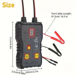 Probador de inyector de automóvil QA1105 Diagnóstico de inyector 12V Herramienta de prueba de inyector automático <span class=keywords><strong>CE</strong></span> - Product Image 3