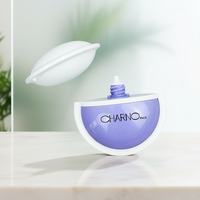 Emballage de flacon cosmétique de luxe en PP violet pour crème solaire, 50 ml, flacon vide pour crème BB, fond de teint SPF, emballage pour soins de la peau