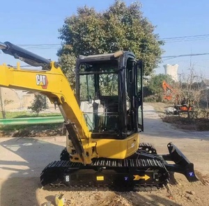 Mini-excavatrice Caterpillar CAT303E d'occasion certifiée CE, 3 tonnes, excavatrice hydraulique sur chenilles avec moteur Cummins et pompe Caterpillar - Product Image 6