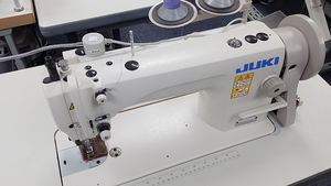 Chất Lượng Cao New Jukis 1181N Duy Nhất Kim Trên Và Dưới Thức Ăn Lockstitch Máy May Với Đôi Công Suất Móc - Product Image 5