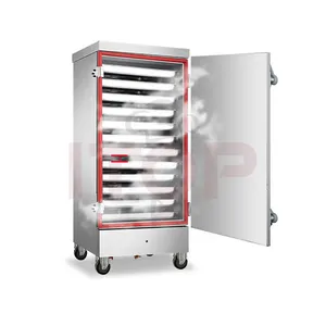 LPG/Natural Gas Steam Oven Rice Cooker Steam Cart Industrial Food Steamer Equipment Rice Cooker With Trolley