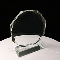 Plaque de trophée souvenir haut de gamme personnalisable, gravée au laser, étanche, en cristal, pour la vente en gros