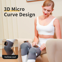 Coussin chauffant électrique pour genouillères, appareil de massage intelligent à vibration et chaleur, pour jambes froides, compresse chaude, physiothérapie