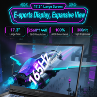 Laptop Gaming WooKing K7 DDR5 Dual M2 Max 64GB+8TB 17.3  165Hz 180W PC Workstation Berkinerja Tinggi laptop berkinerja tinggi