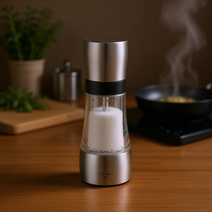 Kuchenprofi <b>Salt</b> Mill 12 Cm Stainless Steel Adjustable <b>Coarseness</b> Kitchen Use - Product Image 3