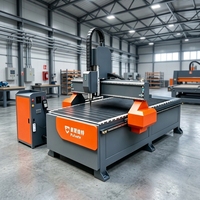 Routeur CNC industriel 3 axes 1325 2125 2030 2060 avec servomoteur pour le travail du bois, machine de nesting pour la fabrication de portes d'armoires et de meubles