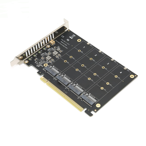 Adattatore da Quad <span class=keywords><strong>M</strong></span>.2 NVME SSD a pci-e 4.0 X16 - Product Image 3