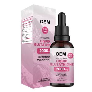 Oazvita oem העור הלבנת l-glutathione טיפה ליפוזומלית 2000 מ "ג עם ויטמין <span class=keywords><strong>C</strong></span> תוספת נוזל גלוטתיון - Product Image 1