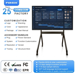 Recién 75 pulgadas Smart Board 4K Push Pull Electronic Whiteboard para aulas y escuelas - Product Image 1