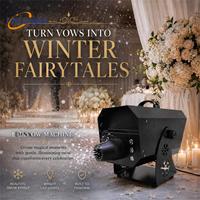 Machine à Neige Artificielle Électrique Étanche 1500W LM Factory pour Mariages, Fêtes, DJ et Effets Scéniques – Vente en Gros
