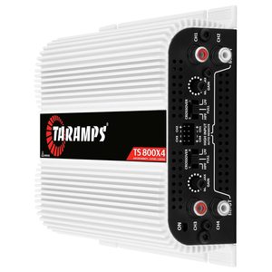 เครื่องขยายเสียงรถยนต์ Taramps Ts 800x4 กำลังขับ 800 วัตต์ 4 แชนแนล คลาส D ฟูลเรนจ์ สเตอริโอ บริดจ์ - Product Image 4