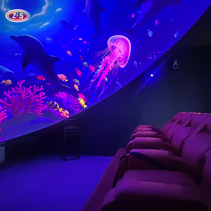 Écran de projection dôme immersif à 360 degrés personnalisé pour équipement de projection de cinéma - Product Image 1