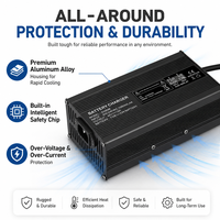 Chargeur de batterie 12V 24V 36V 48V 60V 72V 84V 96V 4.5-20A Chargeurs Li-Ion chargeur de batterie de moto pour chariot élévateur électrique